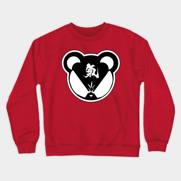 Black Panda Crewneck Sweatshirt by GOrillabredz